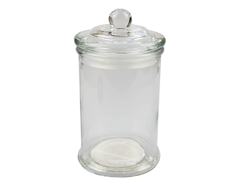 Plain Glass Jar with Lid 350ml